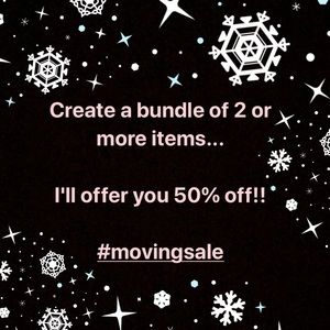 50% off bundles this week!!